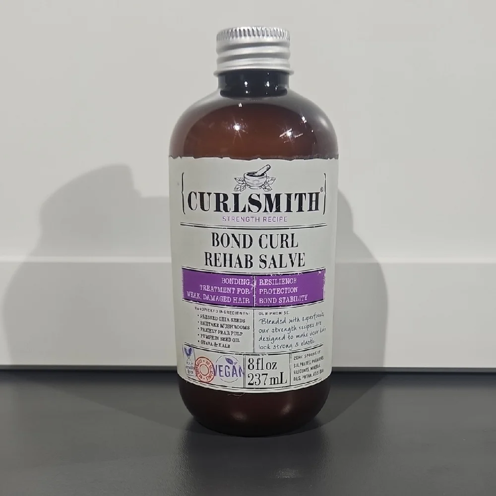 Curlsmith Bond Curl Rehab Salve Strength Recipe 8 oz Full Size New